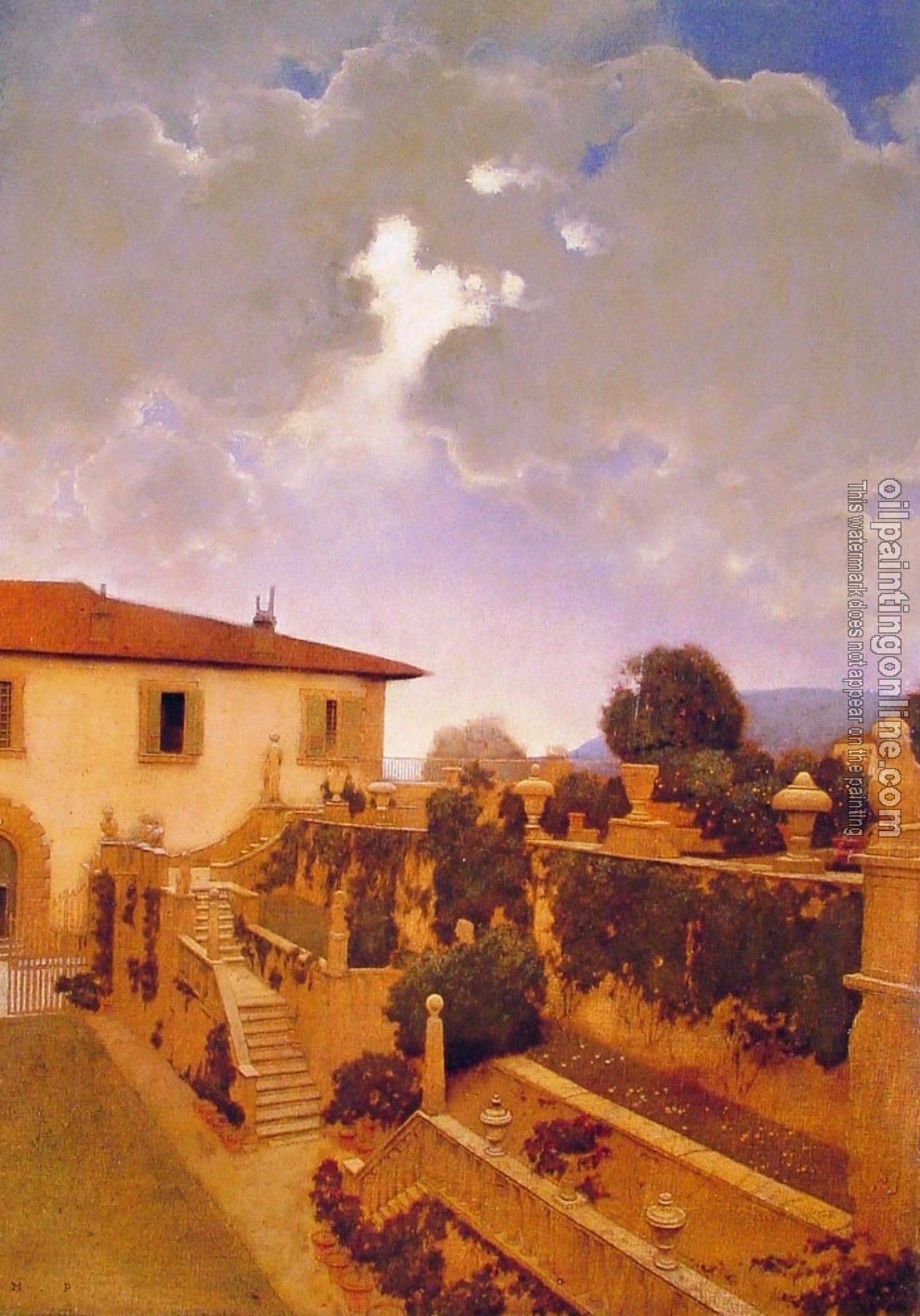 Parrish, Maxfield - Villa Gamberaia Settignano